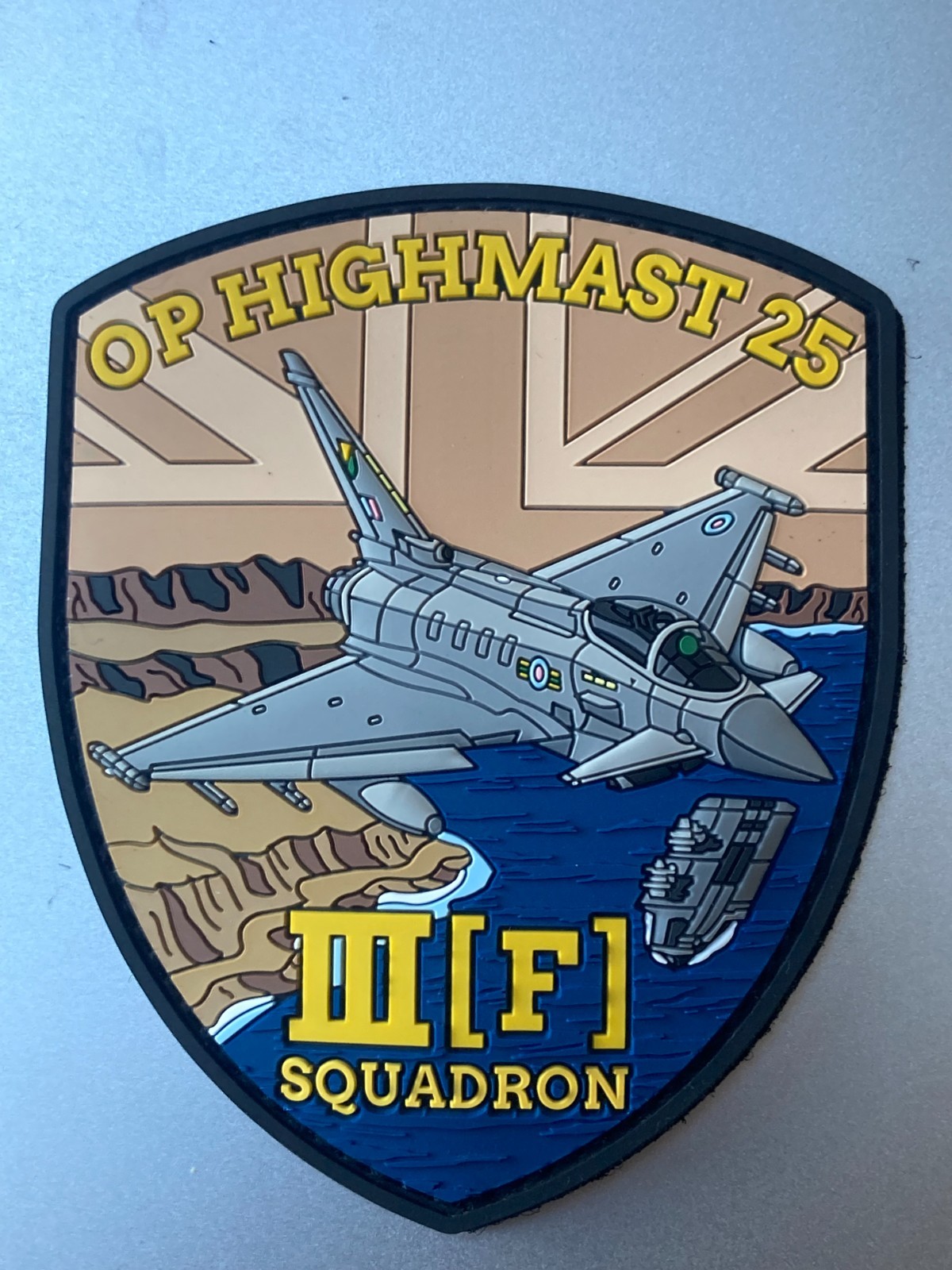 3(F) Squadron Op Highmast Shield PVC patch