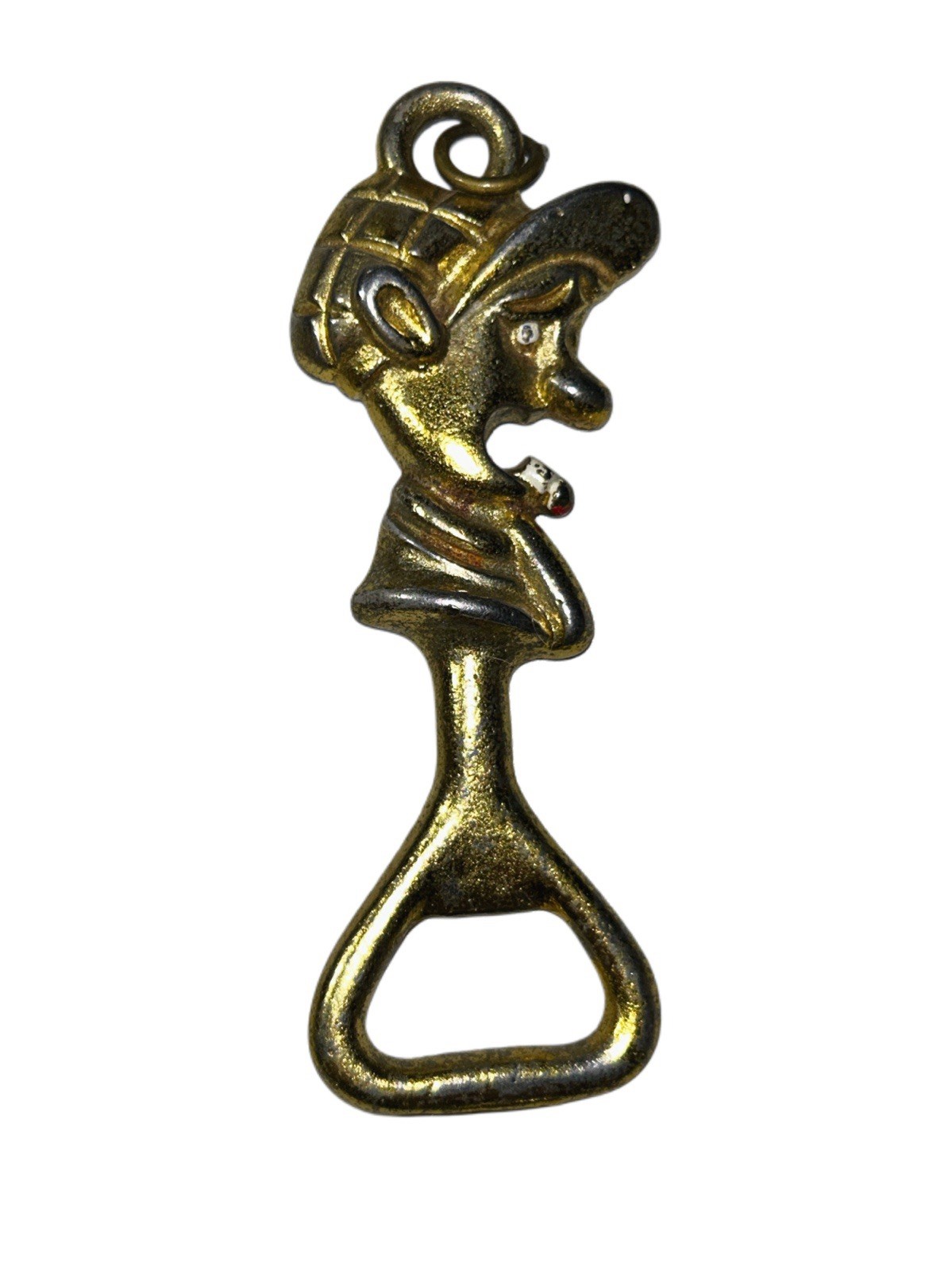 1960\'s Vintage British Comic Andy Capp  Brass Bottle Opener Breweriana