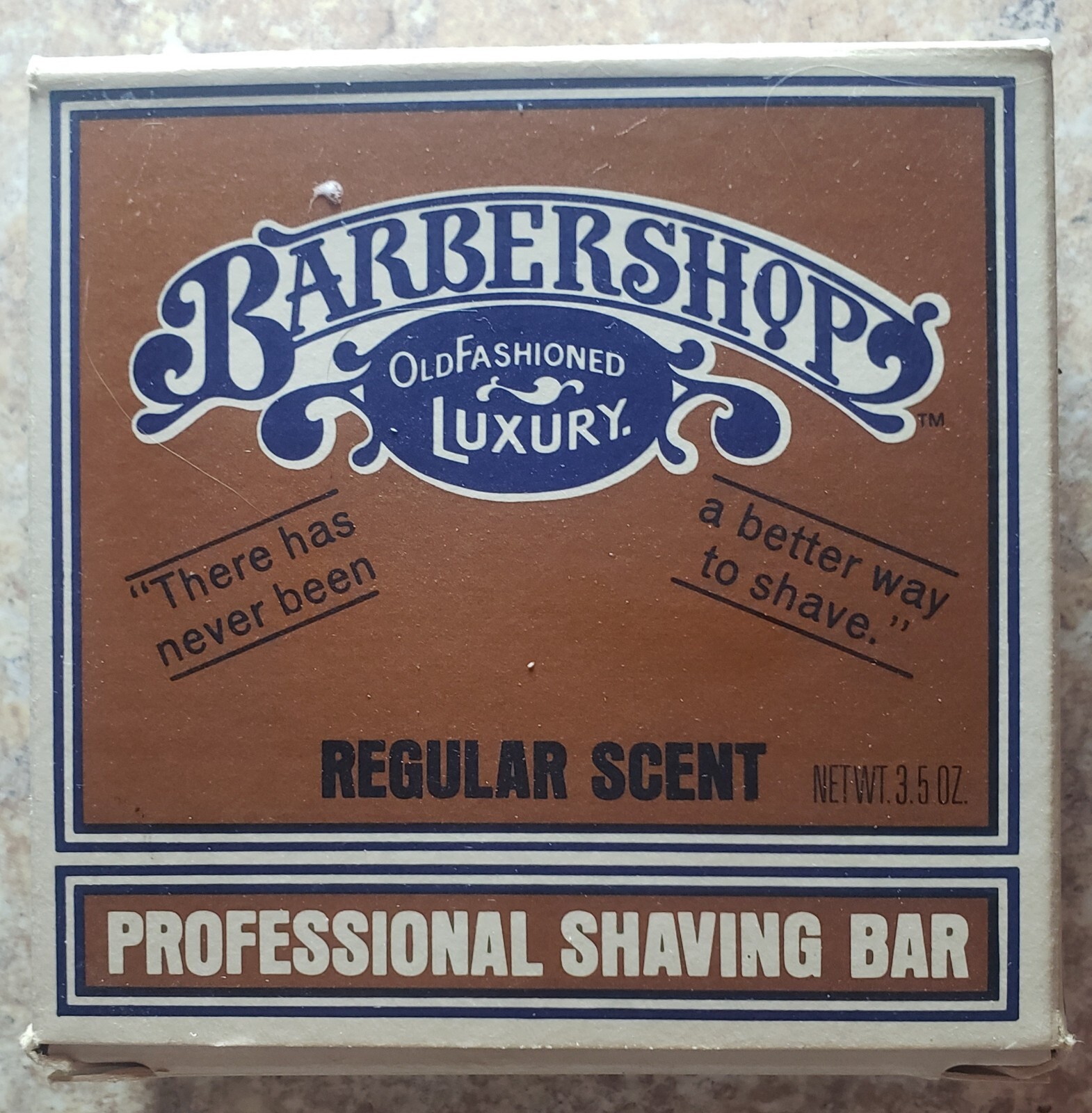 Vtg 1976 Barbershop Old Fashioned Luxury Regular Scent Professional Shaving Bar Vtg 1976 Barbershop Old Fashioned Luxury Regular Scent Professional Shaving Bar