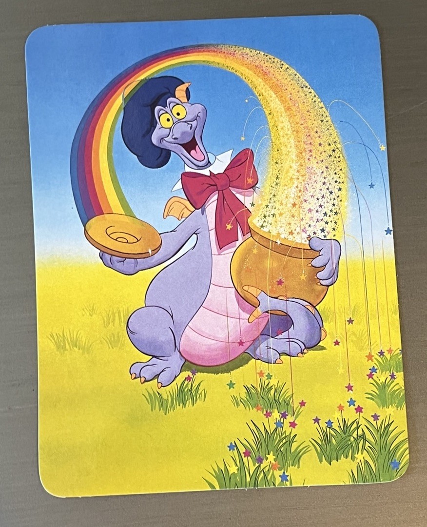 Vintage Disney Parks WDW Walt Disney World EPCOT CENTER Figment Postcard New