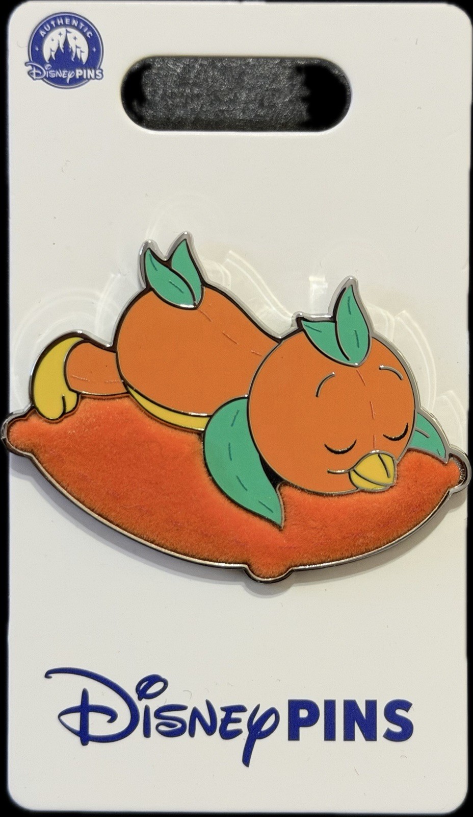 2026 Disney Parks Orange Bird Napping Sleeping Pillow OE Pin