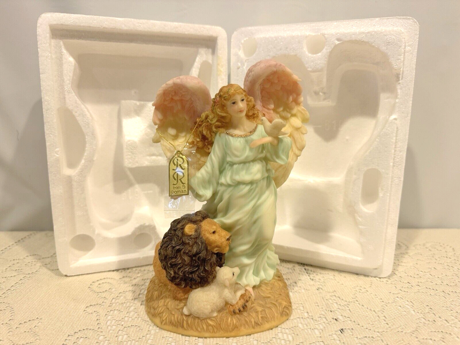 Vintage 1995 Seraphim Classics by Roman - Serena “Angel Of Peace” Item #74106