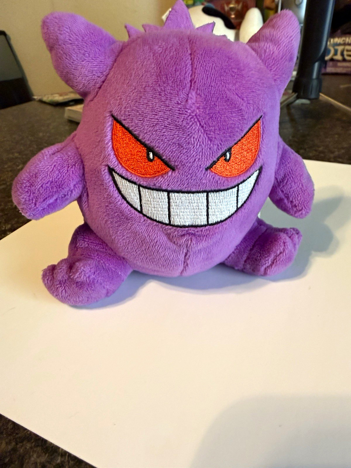 Gengar 5 inch Plushie Pokemon Center Used