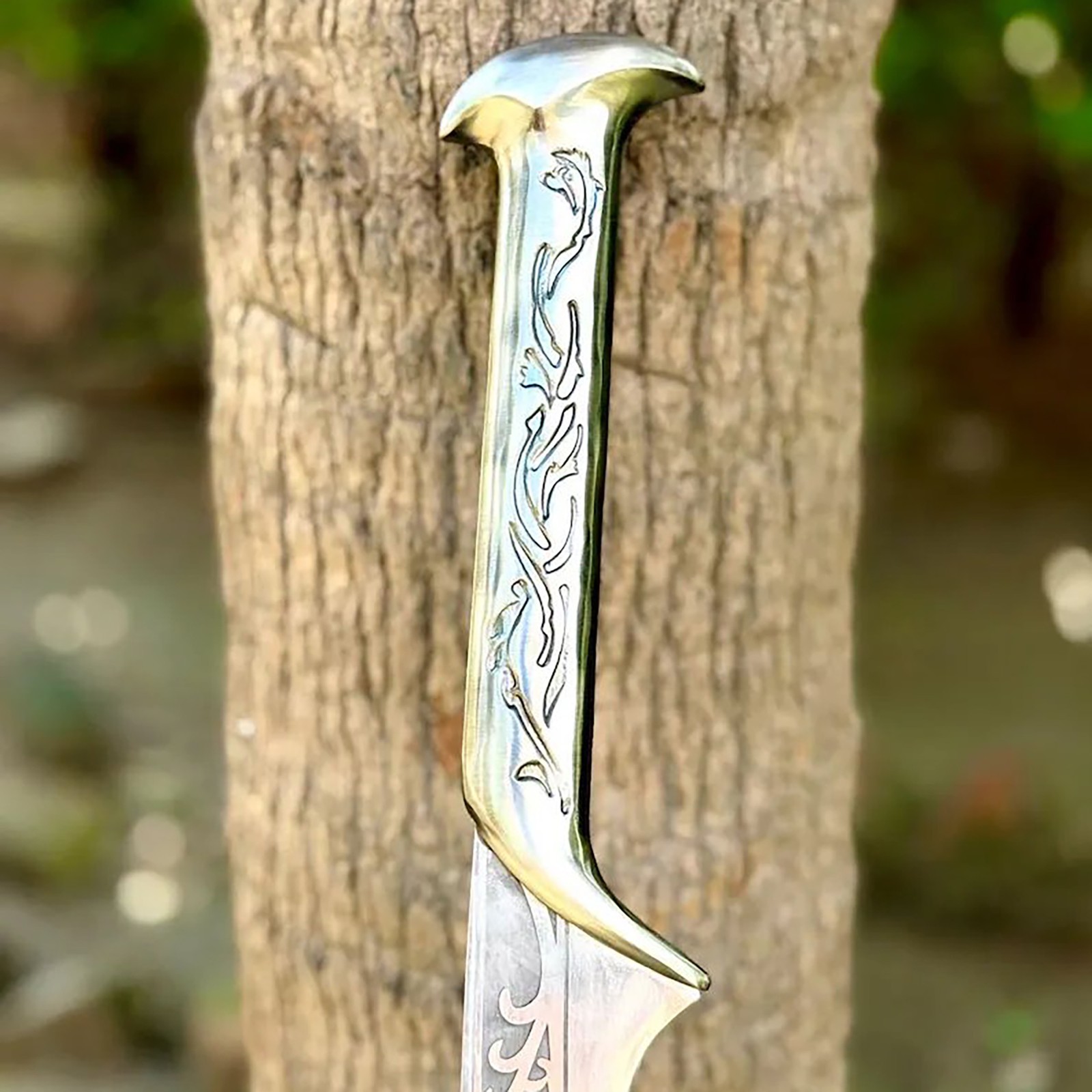 Custom Thranduil Elf King Sword, Handcrafted Medieval Steel Replica Movie Sword