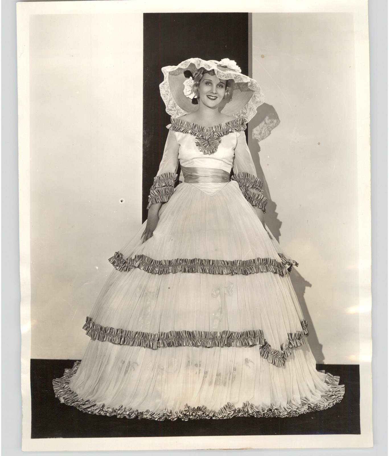 Hollywood Film Actress Judith Wood in Costume New York 1931 Press Photo Hollywood Film Actress Judith Wood in Costume New York 1931 Press Photo