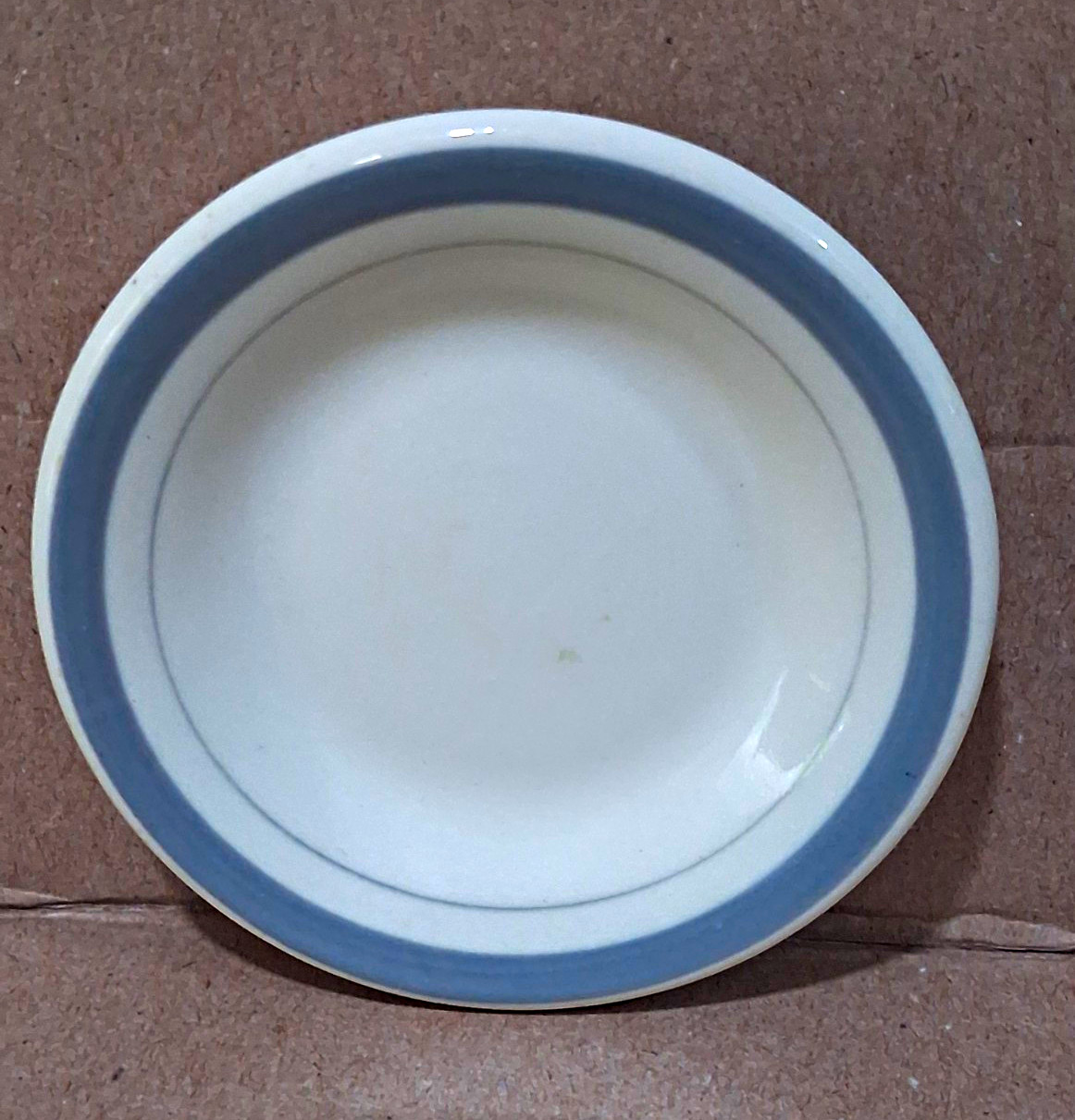 Sterling VT-80 Atlantic Coast Line Railroad 1952 Small Plate Blue Rim Sterling VT-80 Atlantic Coast Line Railroad 1952 Small Plate Blue Rim