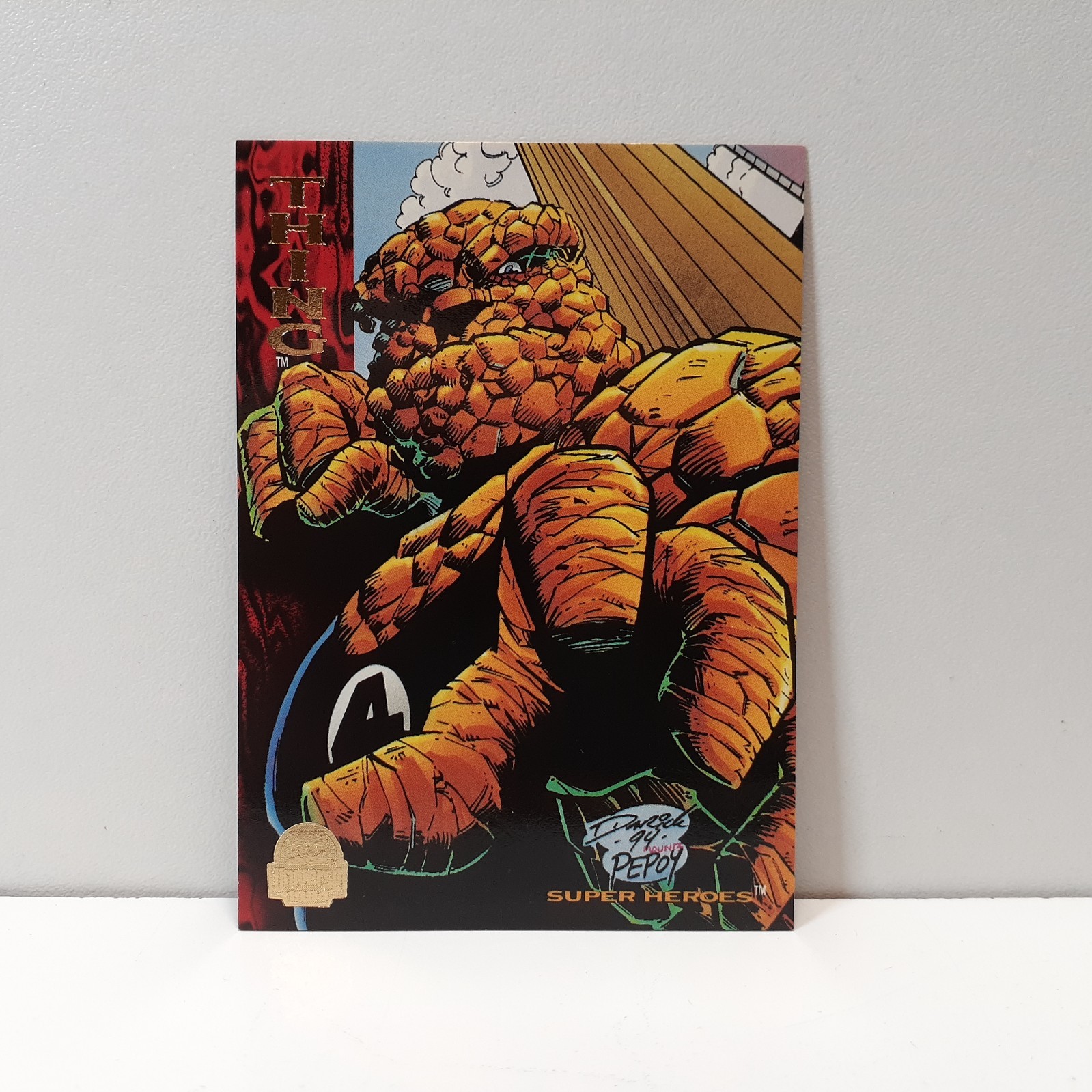 1994 Marvel Universe The Thing #197 Base Card Marvel