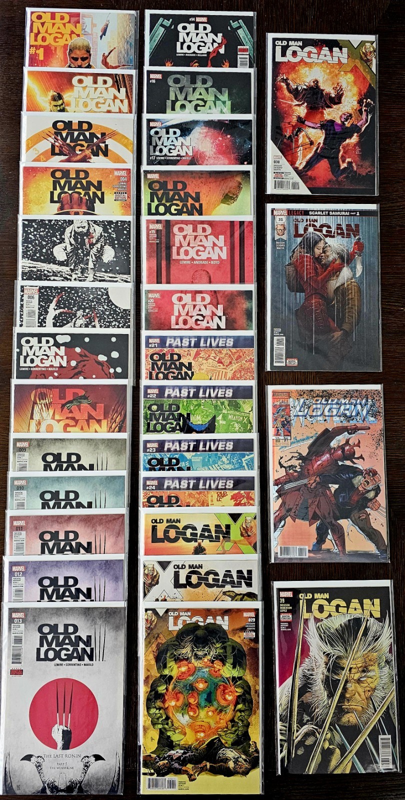 Old Man Logan #1-39 Near Complete Run W/ Variants Marvel 2016 Lot Of 30 NM 🔥🔥 Old Man Logan #1-39 Near Complete Run W/ Variants Marvel 2016 Lot Of 30 NM 🔥🔥