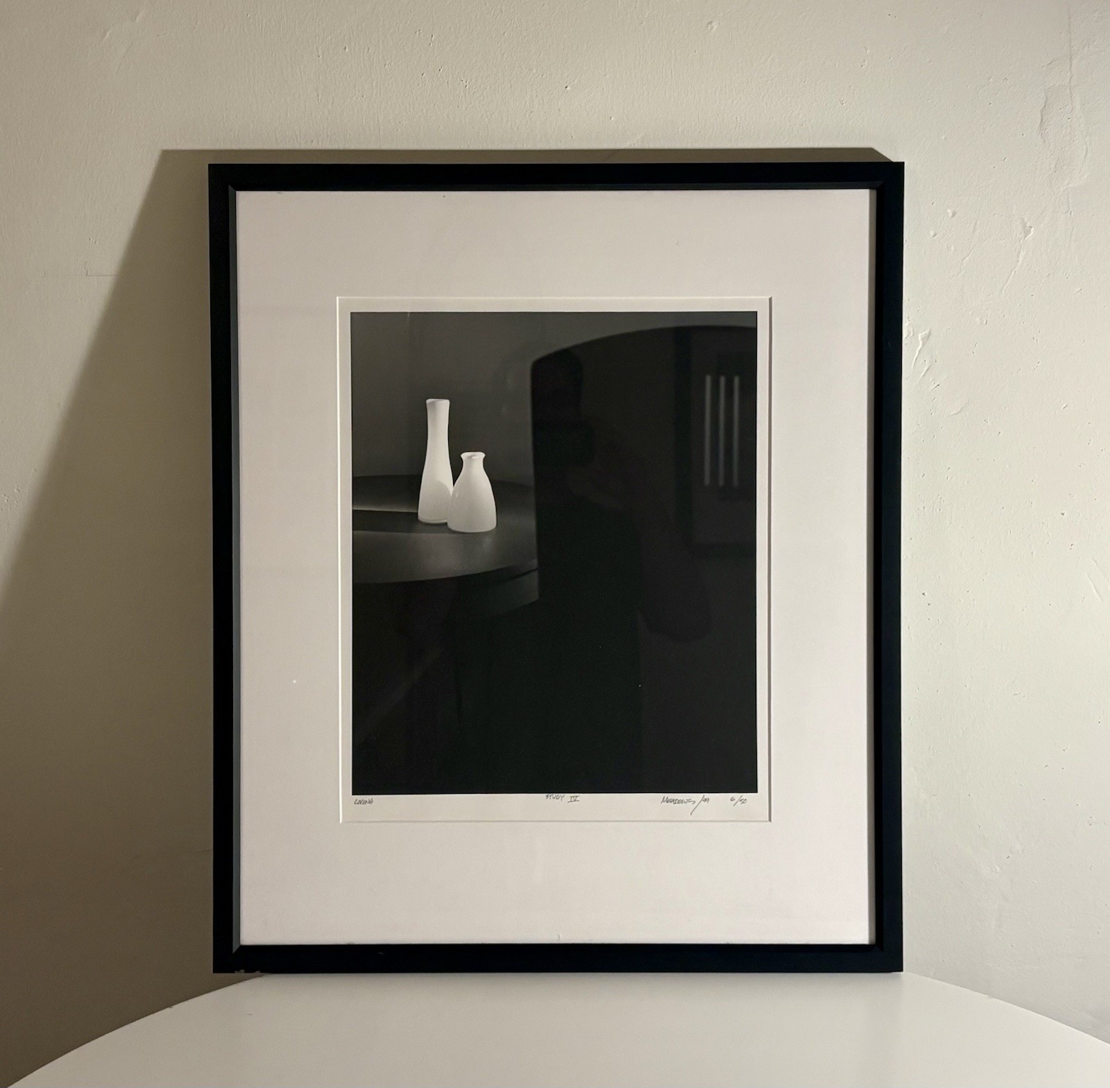 “Living Study IV” Silver Gelatin Print 1999 Detroit Photographer Gene Meadows