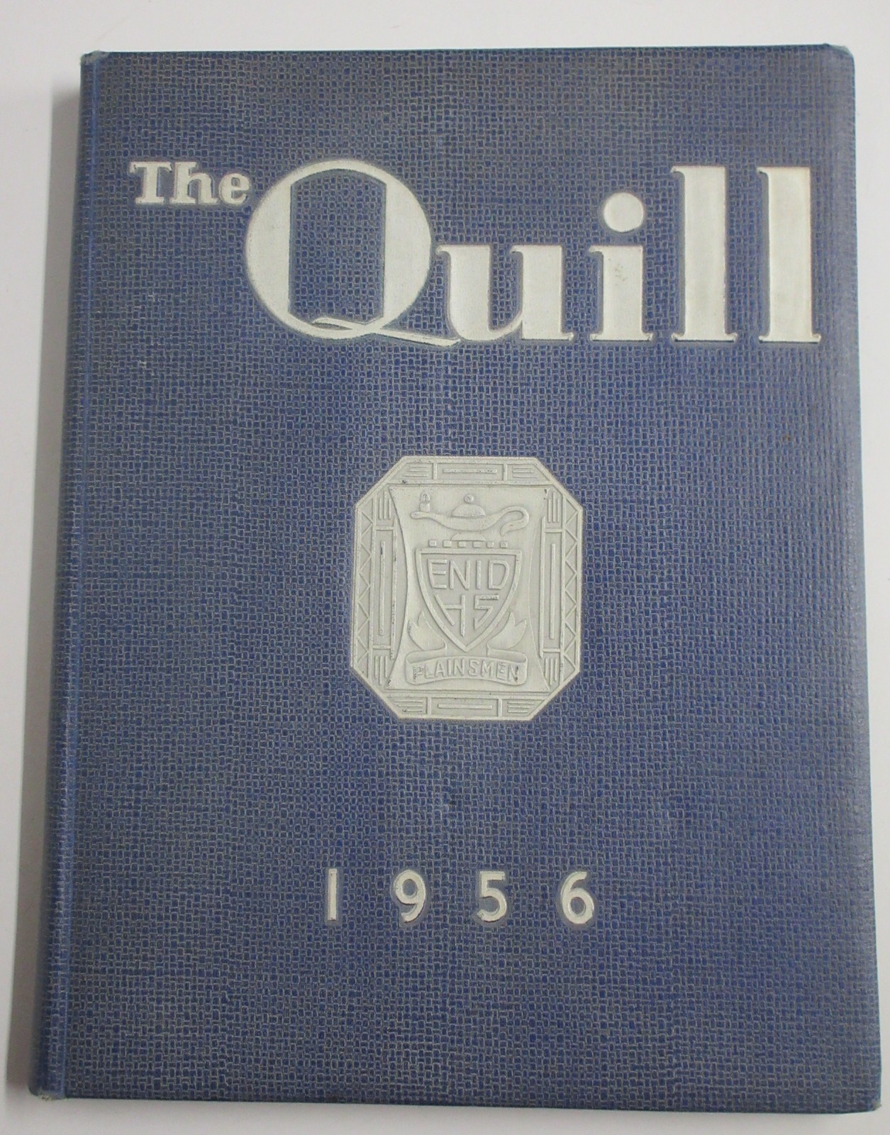 1956 Enid High School Yearbook Annual, Enid Oklahoma, Plainsmen, QUILL