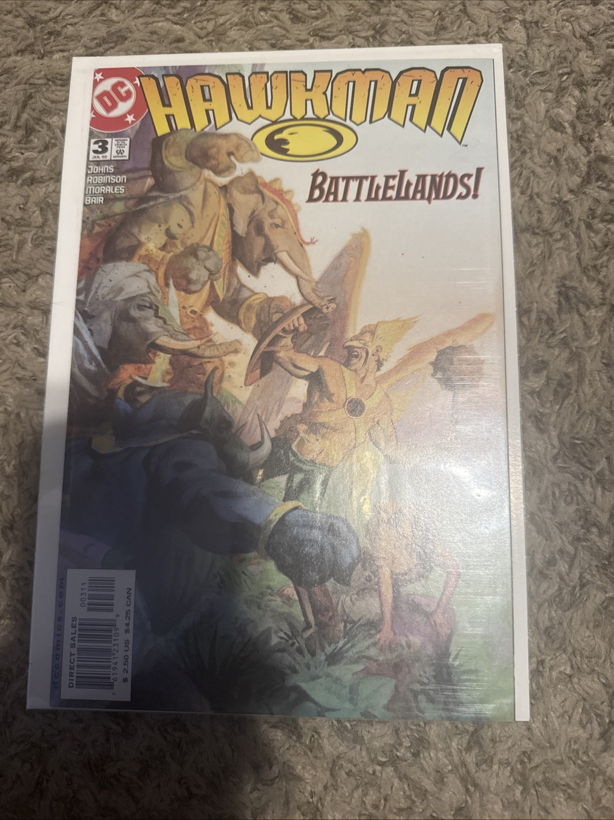 Hawkman #3 (DC Comics July 2002)