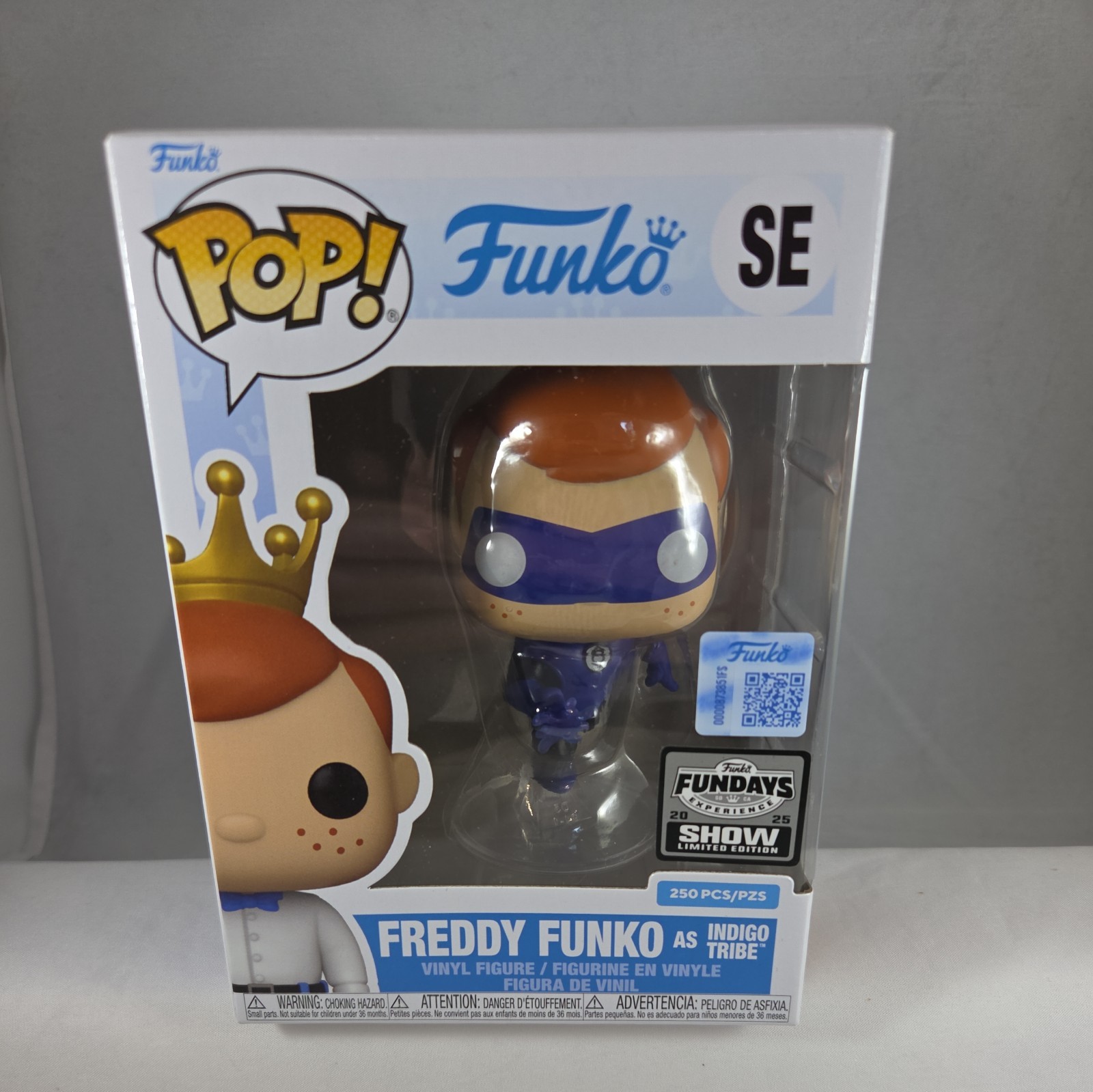 Funko Fundays DC Heroes Freddy Funko As Indigo Fundays Sticker Funko Fundays DC Heroes Freddy Funko As Indigo Fundays Sticker