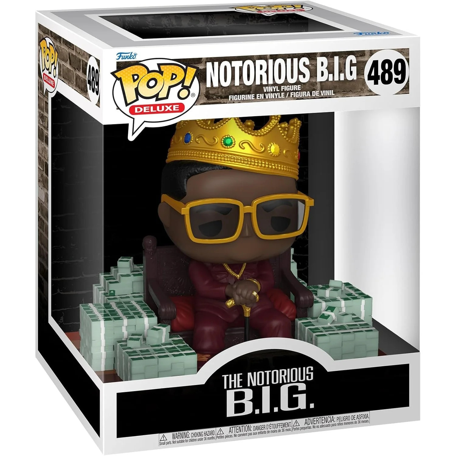 Funko Pop Deluxe: The Notorious B.I.G Vinyl Figure #489