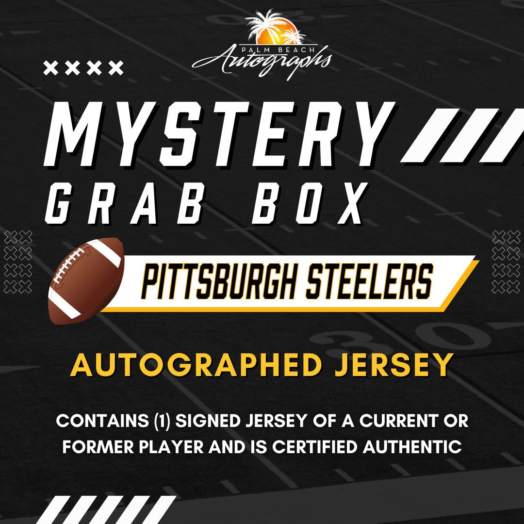 Mystery Grab Box - Pittsburgh Steelers NFL Football Autographed Jersey