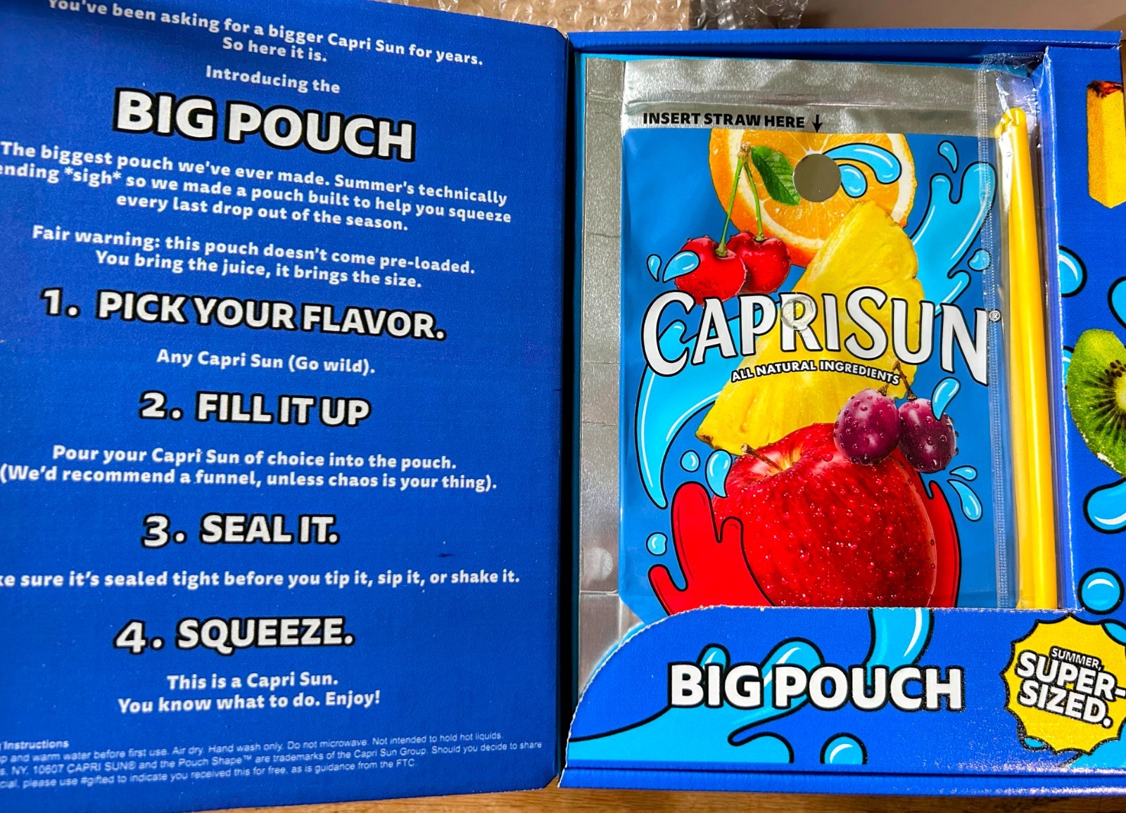 (NEW) Capri Sun Big Pouch 2026 (NEW) Capri Sun Big Pouch 2026