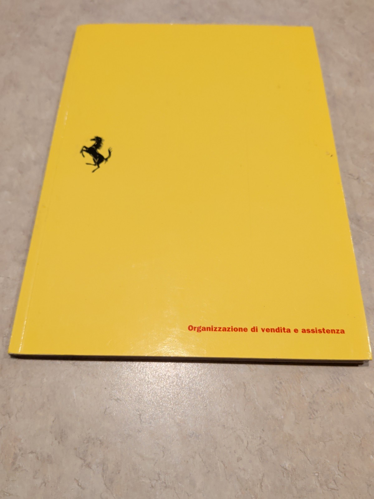 Ferrari Sales And Service Organization 1994 Dealer Agent Service World USA 