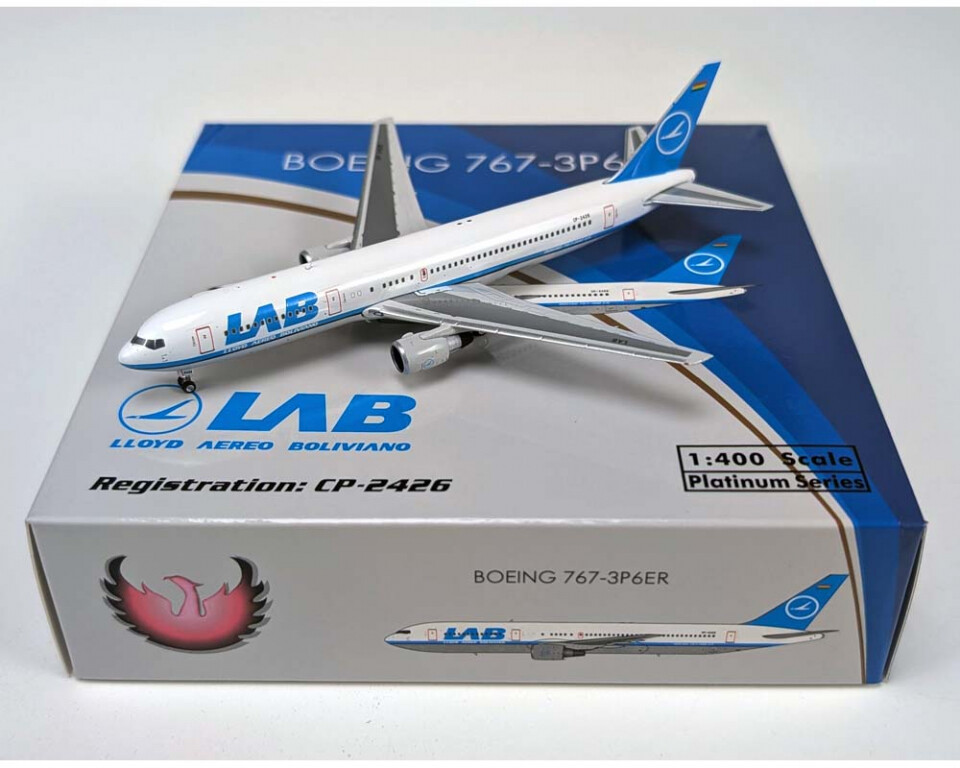 Phoenix 11922 LAB Bolivia Boeing 767-300ER CP-2426 Diecast 1/400 Model Airplane
