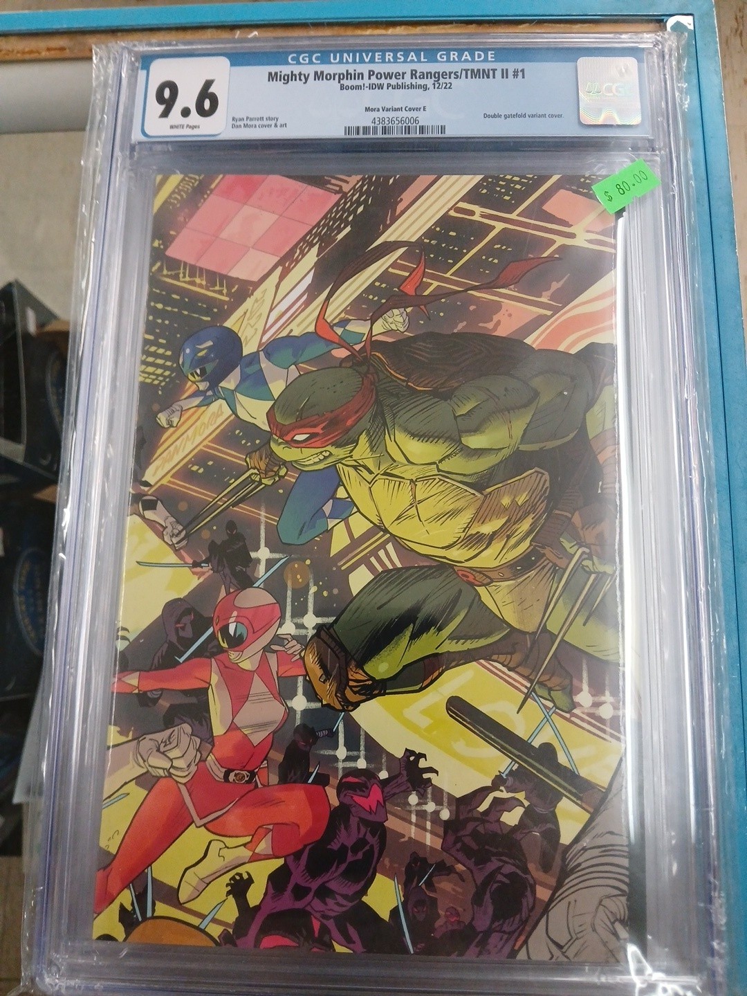 Mighty Morphin Power Rangers / Teenage Mutant Ninja Turtles II #1 Dan Mora ... Mighty Morphin Power Rangers / Teenage Mutant Ninja Turtles II #1 Dan Mora ...