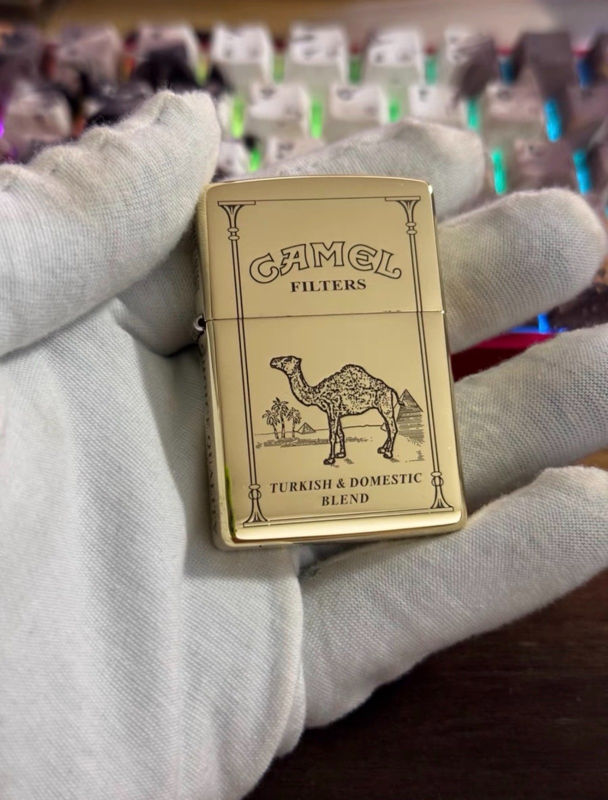 ZIPPO CAMEL GOLDEN RARE LIGHTER