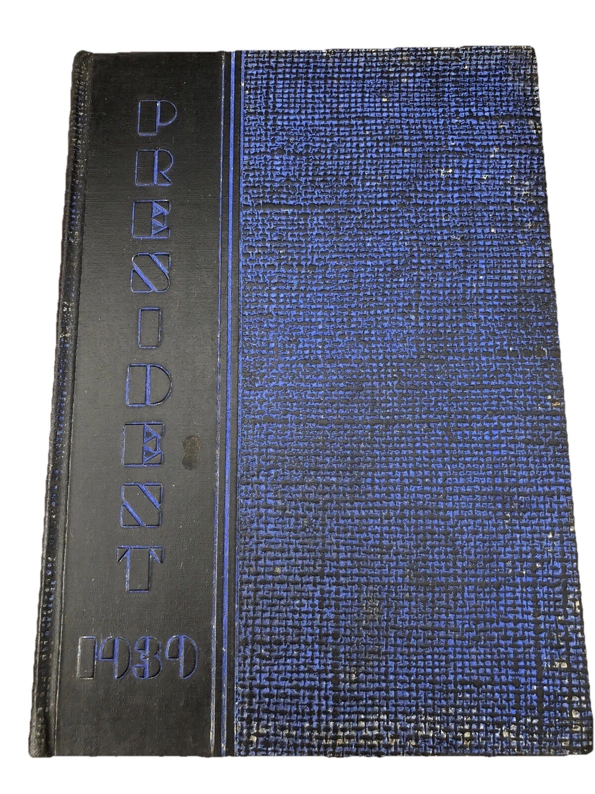 1939 Woodrow Wilson High School Yearbook The President Portsmouth Virginia VTG