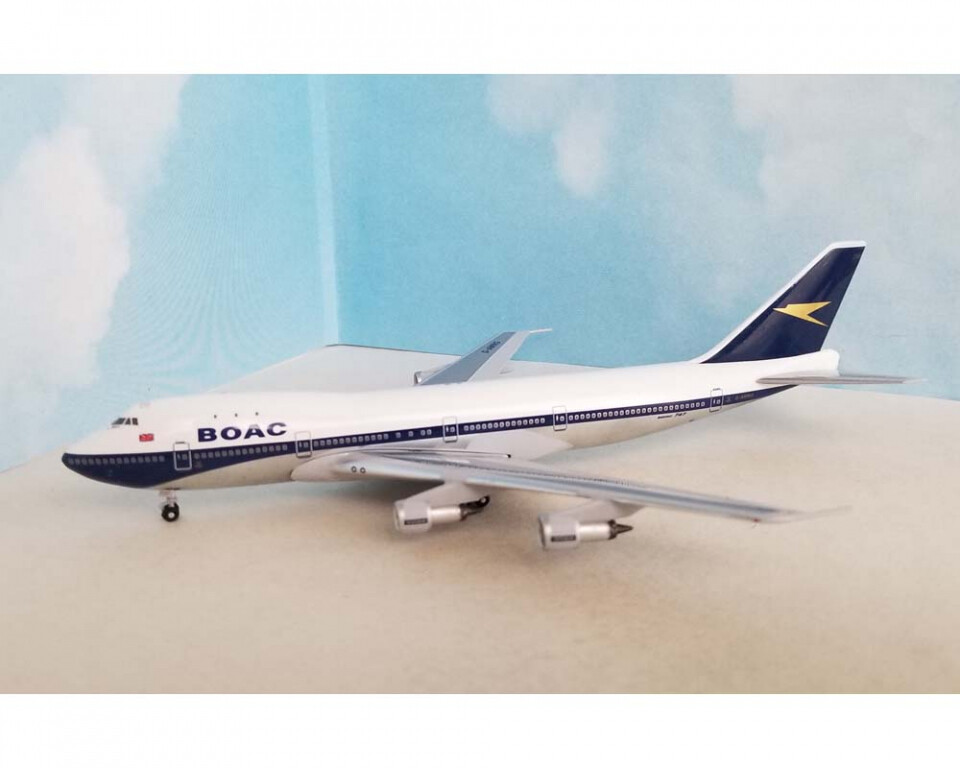 Aeroclassics BBX41654 BOAC 747-100 Retro G-AWNG Diecast 1/400 Jet Model Airplane