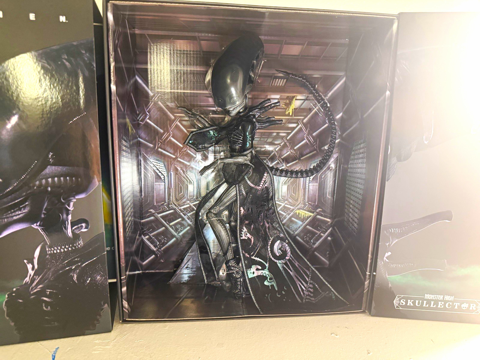 Mattel Monster High Skullector Alien Xenomorph Doll - Aliens Sci-Fi Horror