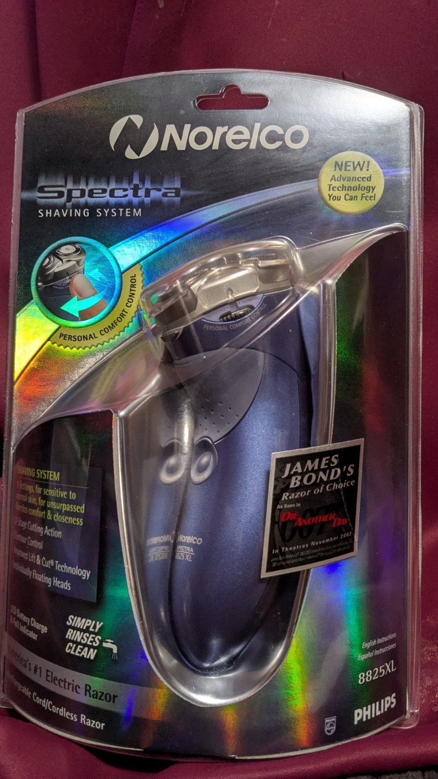 Norelco Spectra Shaving System James Bond 007 