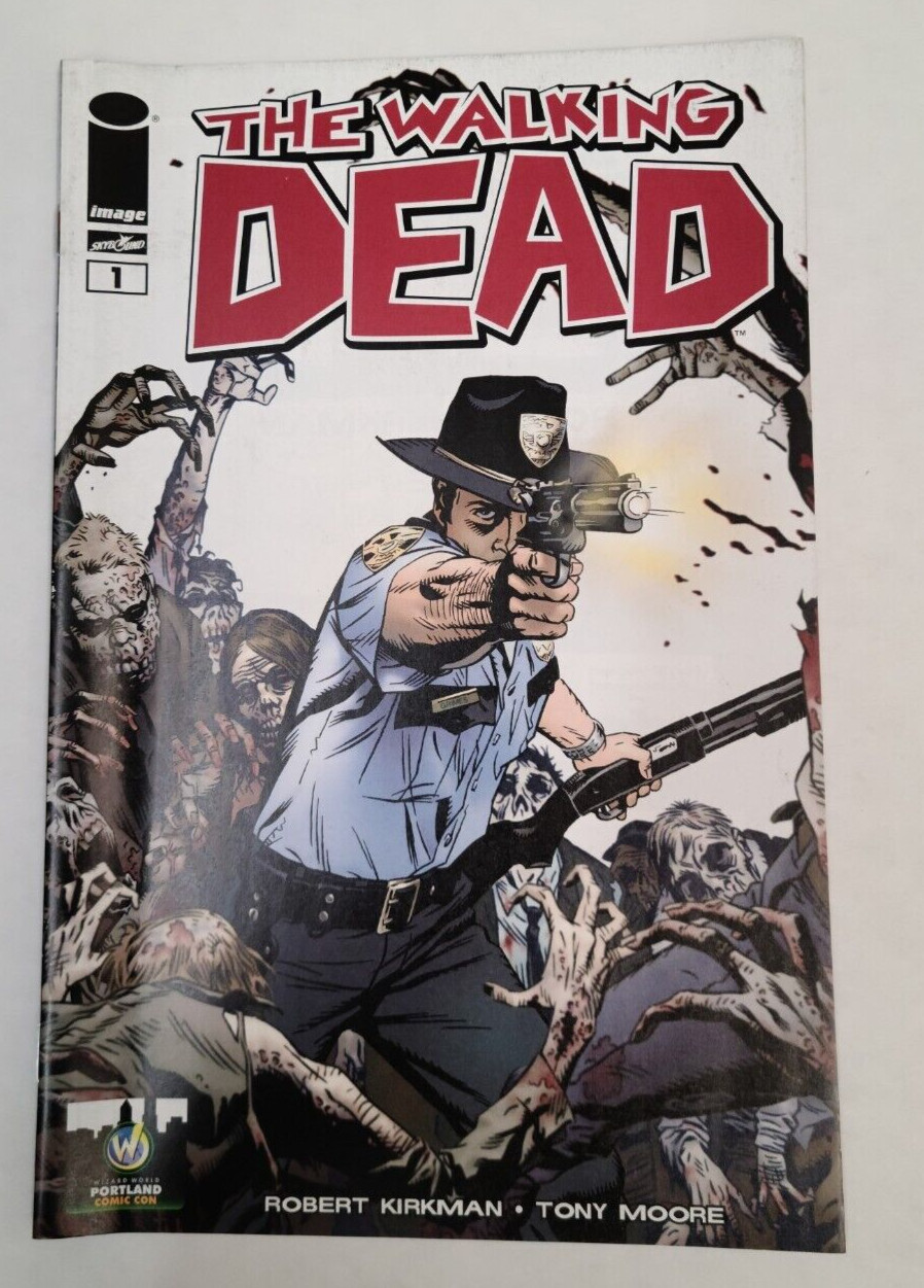 WALKING DEAD #1 Portland 2013 Wizard World Comic Con Exclusive Variant Image
