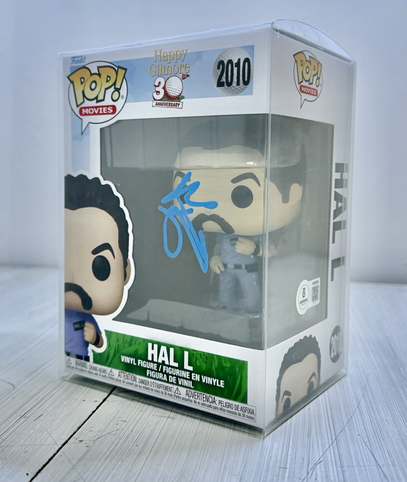 Happy Gilmore Ben Stiller Signed Hal L #2010 Funko Pop Movies Autographed BAS