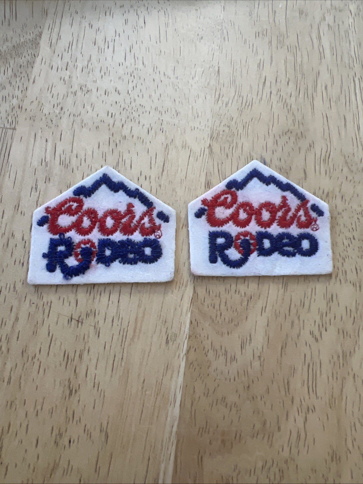 Vintage 2- SMALL Coors RODEO PATCH