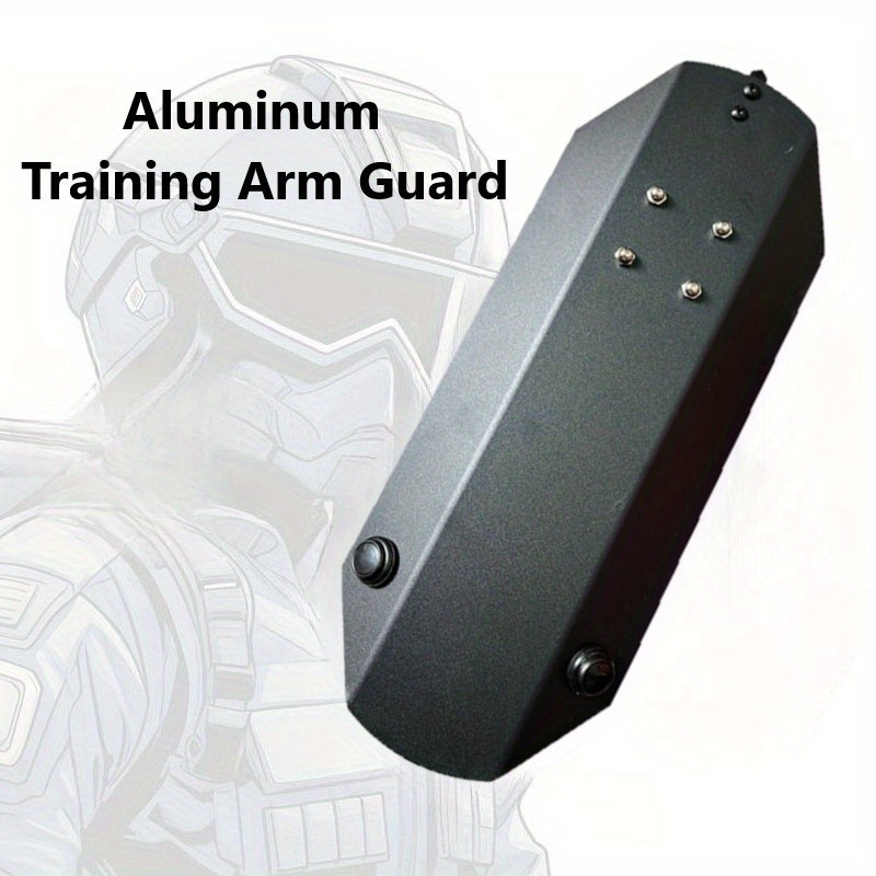 Tactical Arm Guard Hard Iron Training Defense Shield Straps Black Tactical Arm Guard Hard Iron Training Defense Shield Straps Black