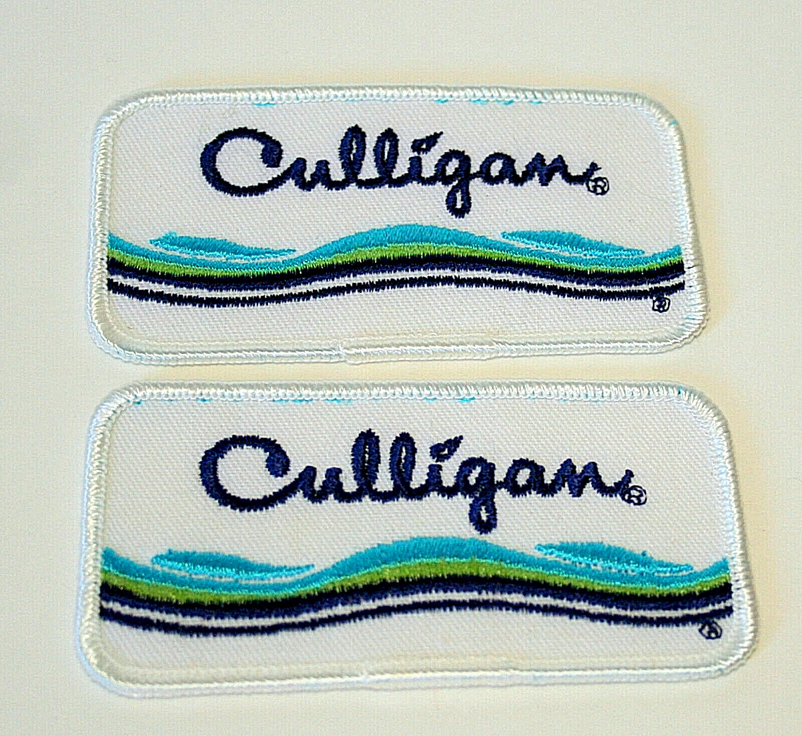 Lot of 2 Vintage Culligan Water Softener filtration systems Patch New NOS 1980s