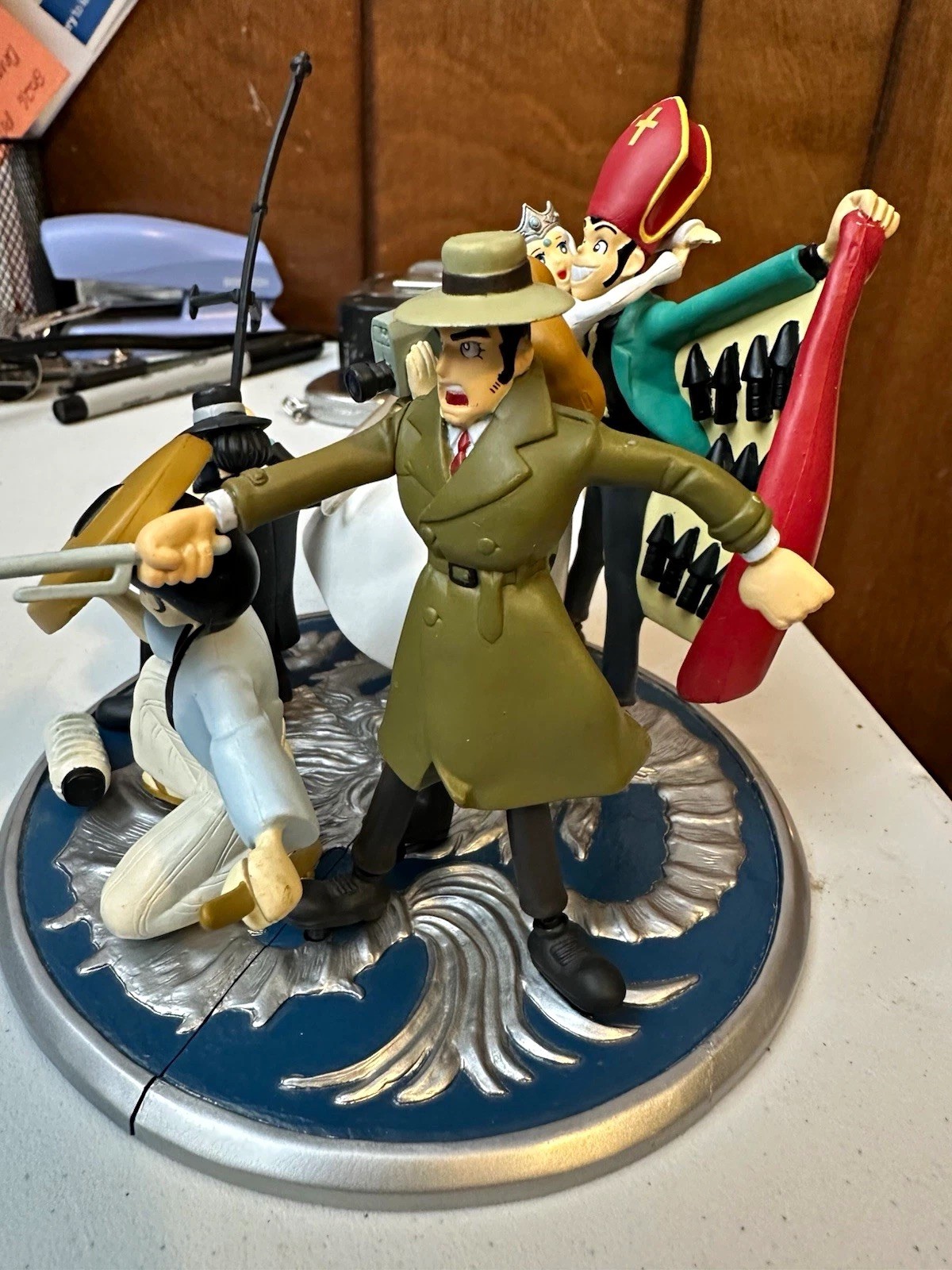 Lupin the 3rd Castle of Cagliostro diorama figure set Banpresto 1999