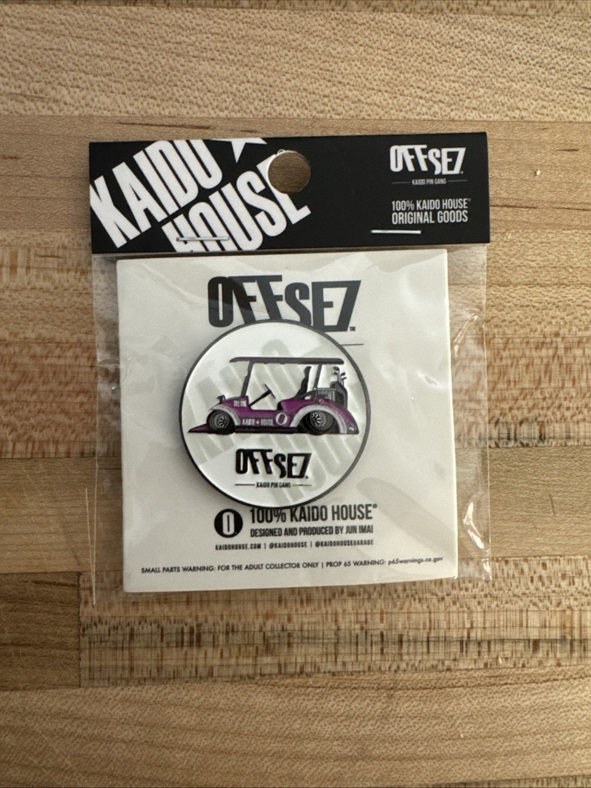 OFFSET Kaido Pin Gang Kaido House Golf Cart Golf Marker Clip