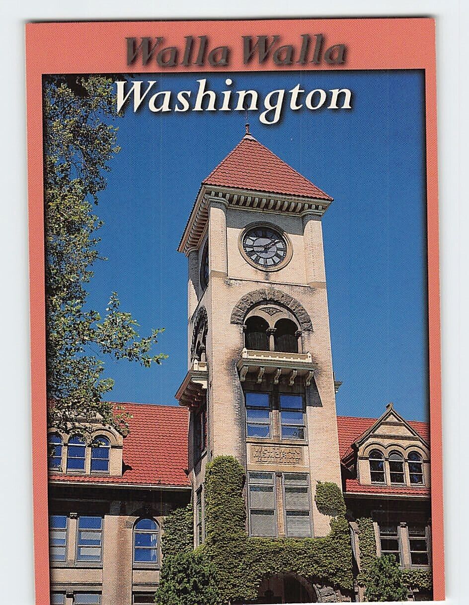 Postcard Walla Walla, Washington
