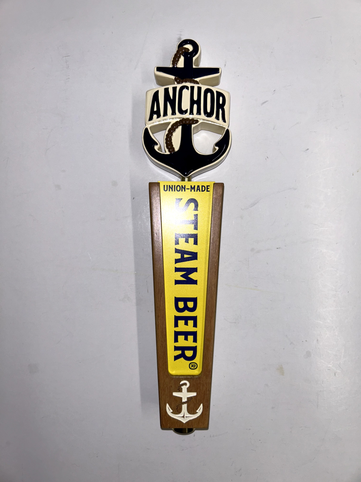 Anchor Steam Beer Tap Handle Brand New Design Never Used RARE Craft Beer Knob