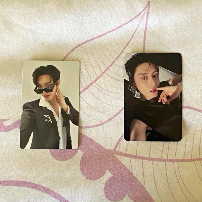 ATEEZ mingi and ZB1 jiwoong photocard bundle ATEEZ mingi and ZB1 jiwoong photocard bundle