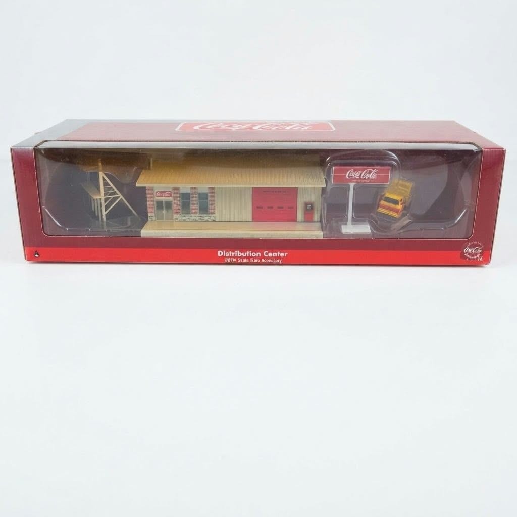 Athearn Coca-Cola Distribution Center 1/87 HO Scale Train Accessory New In Box Athearn Coca-Cola Distribution Center 1/87 HO Scale Train Accessory New In Box