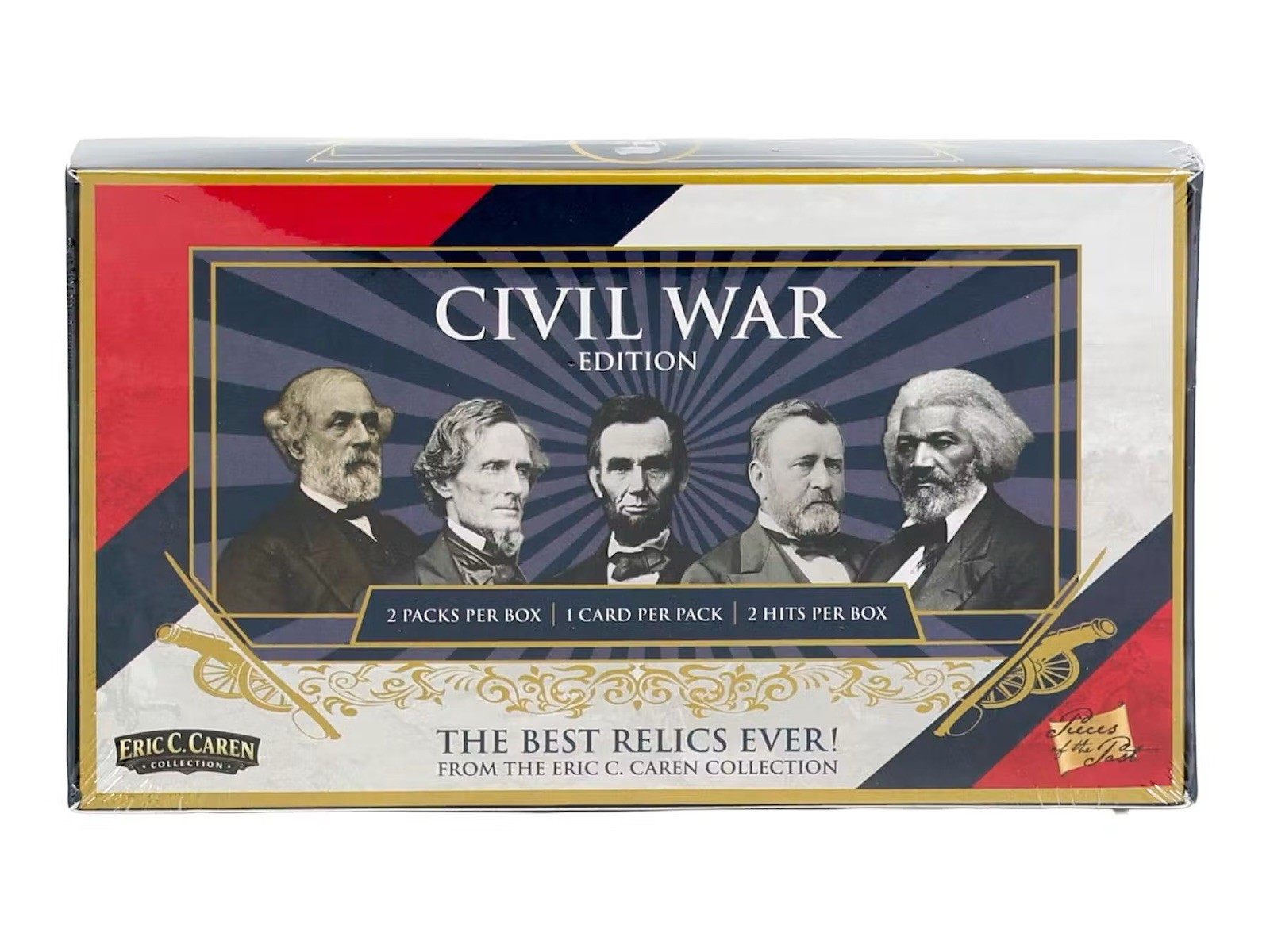 2026 Pieces of the Past CIVIL WAR Edition Box SEALED 2 RELICS HITS