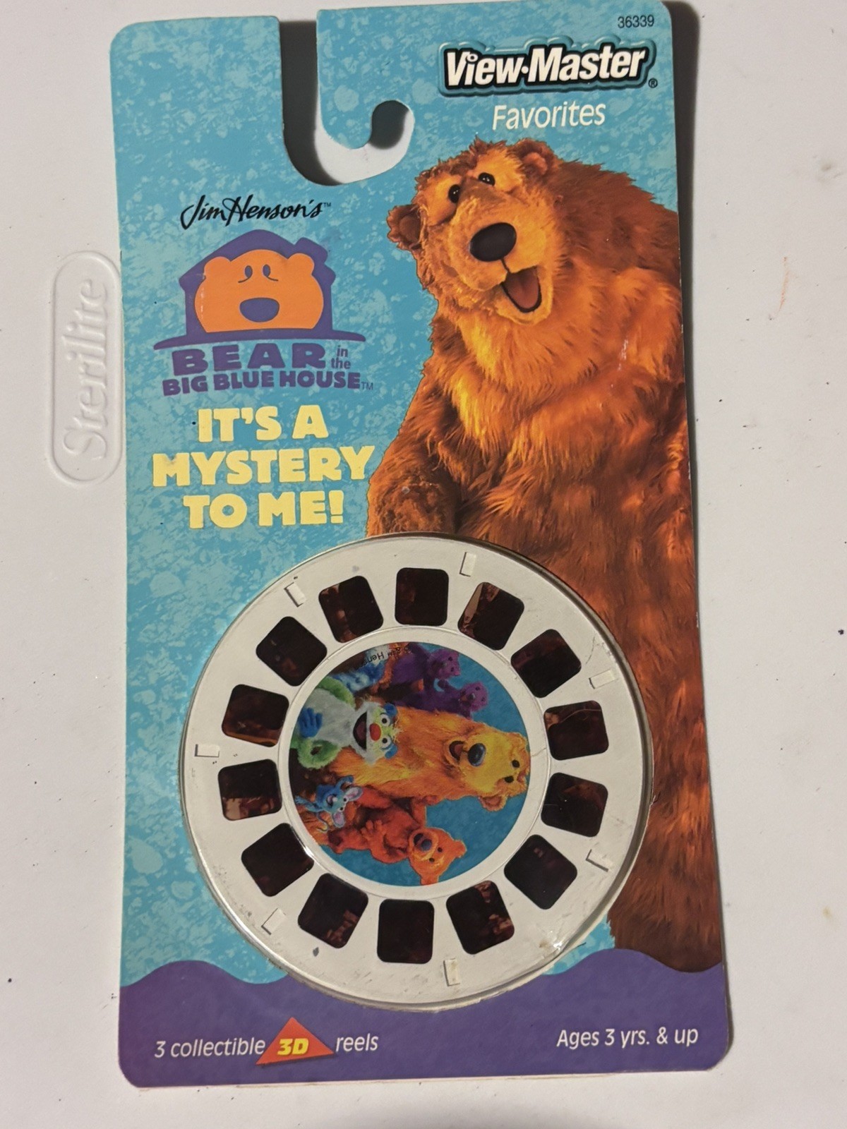 Bear in the big blue house View-Master Disney’s 3D Reels View Master NIP New