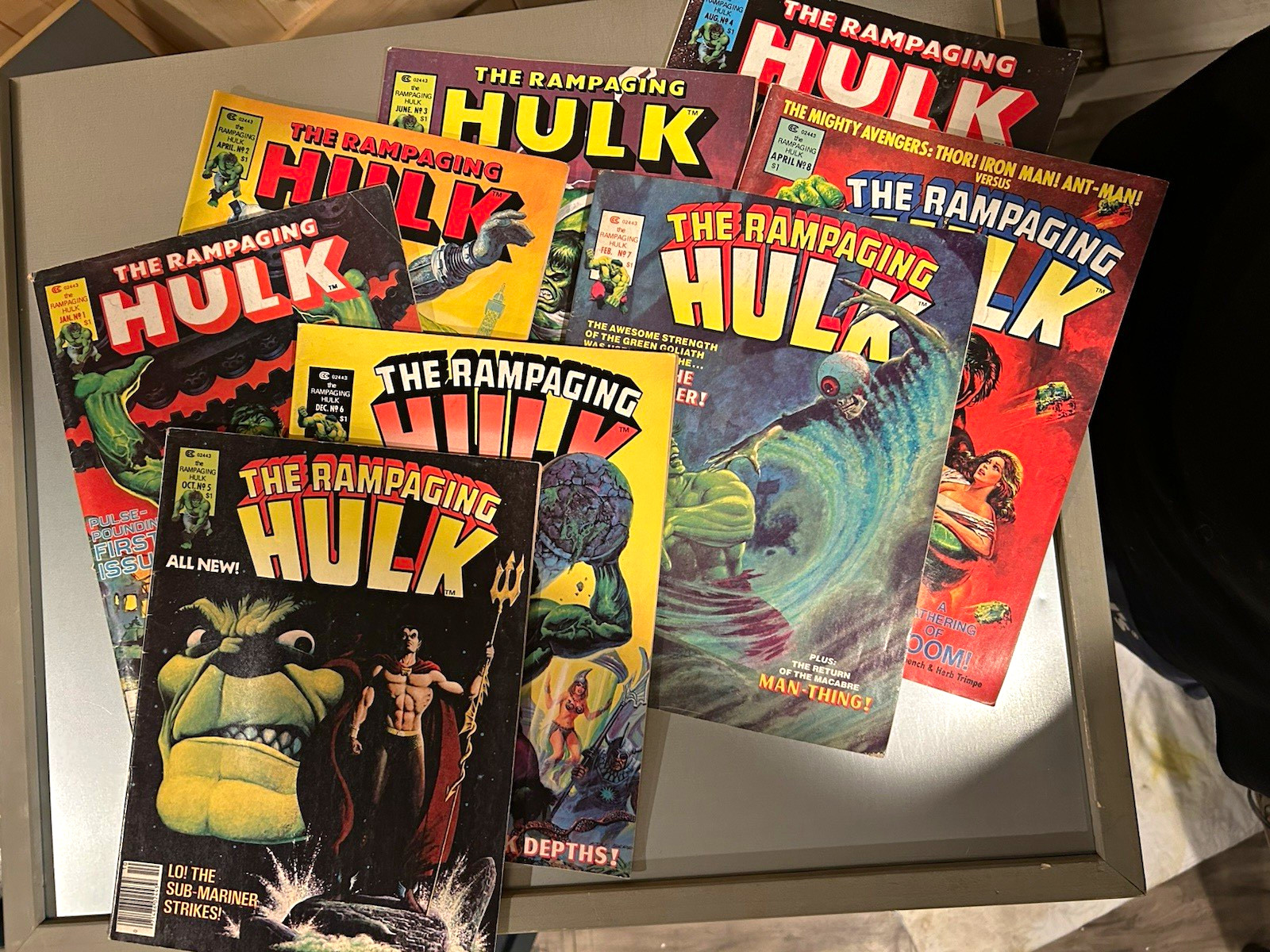 Marvel The Rampaging Hulk #1-8