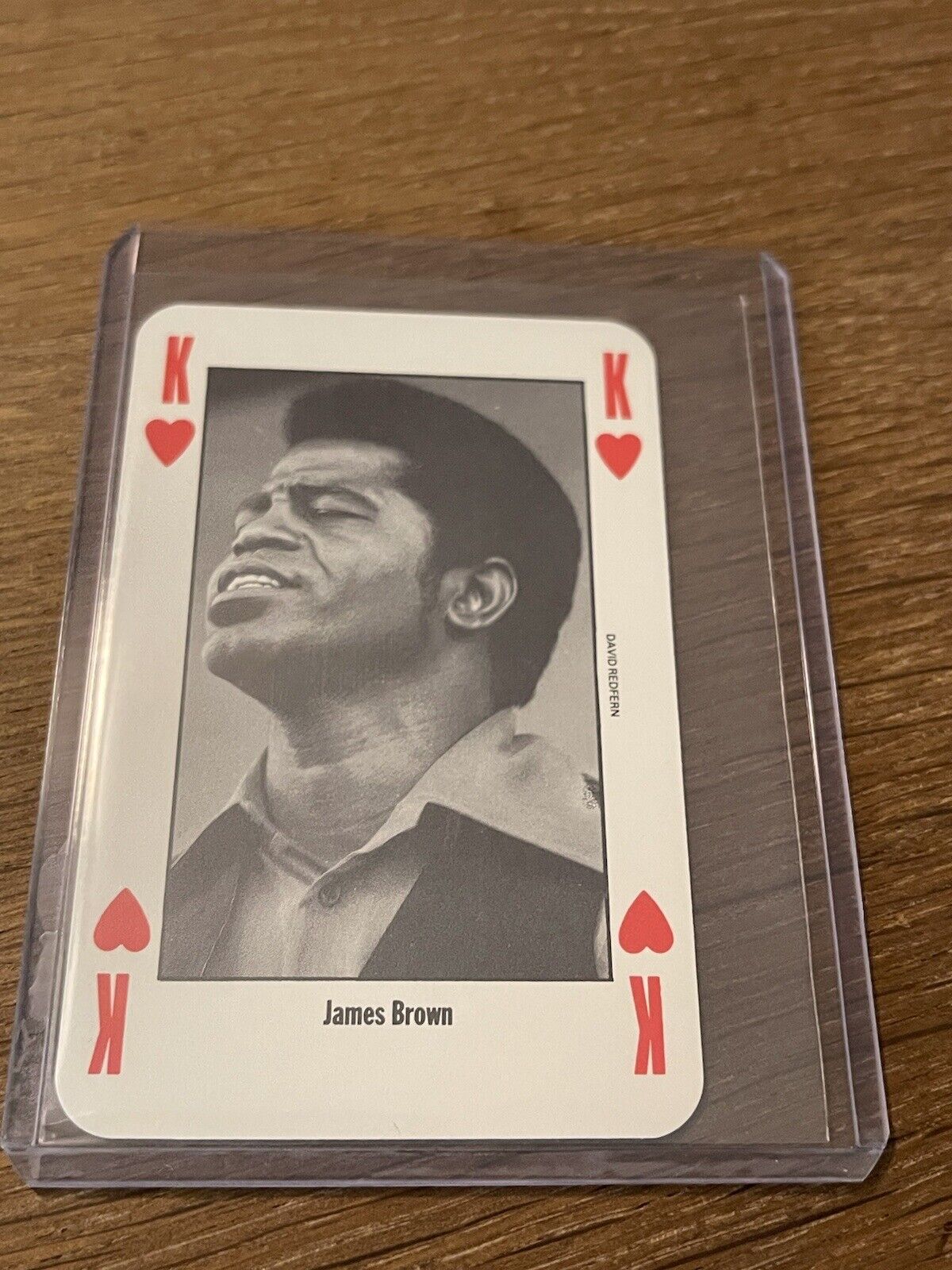 1992 New Musical Express NME James Brown Card RARE MUSIC CARD NM-MINT