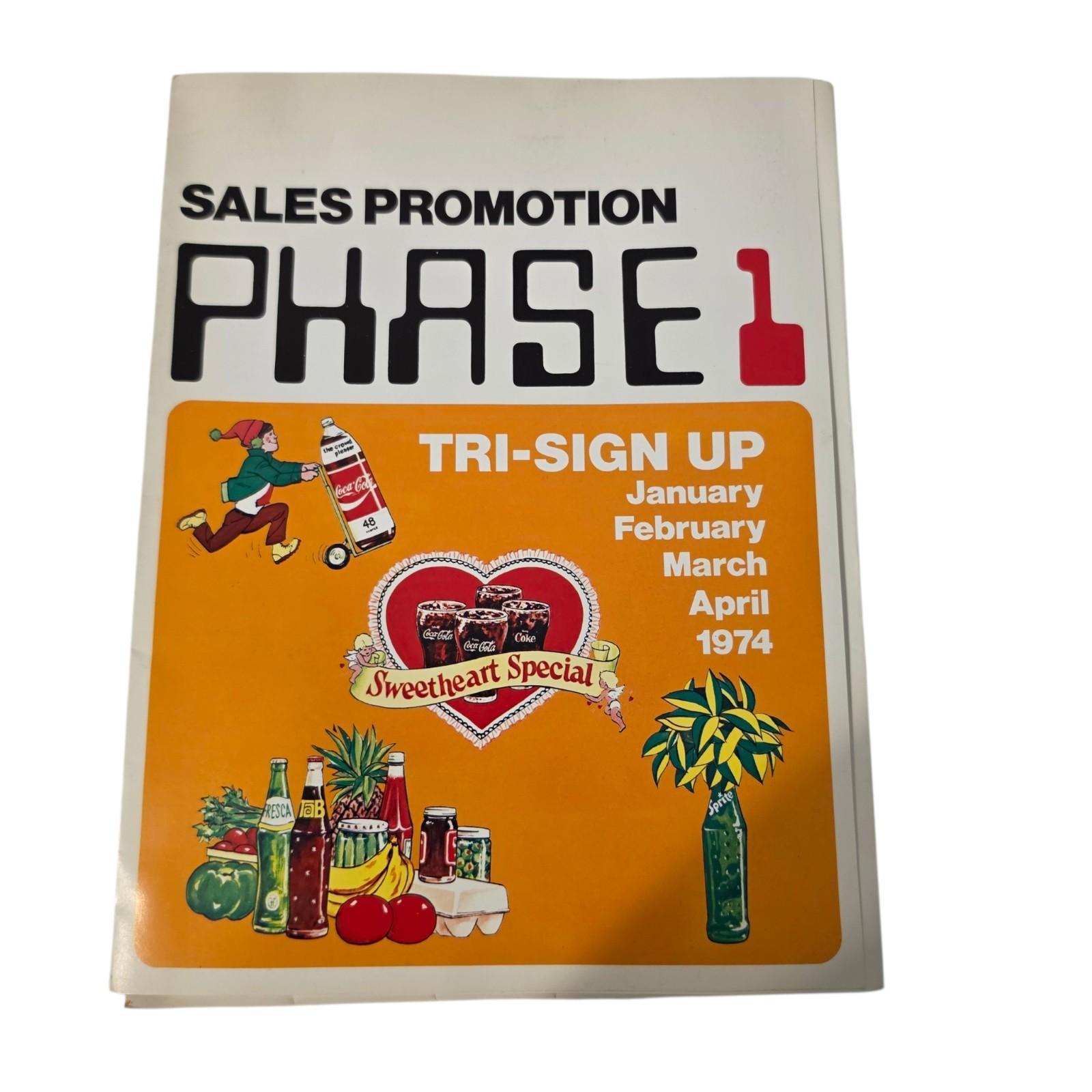 Coca Cola 1974 Bottler Sales Promotion Marketing Manual Vintage Advertising Coke