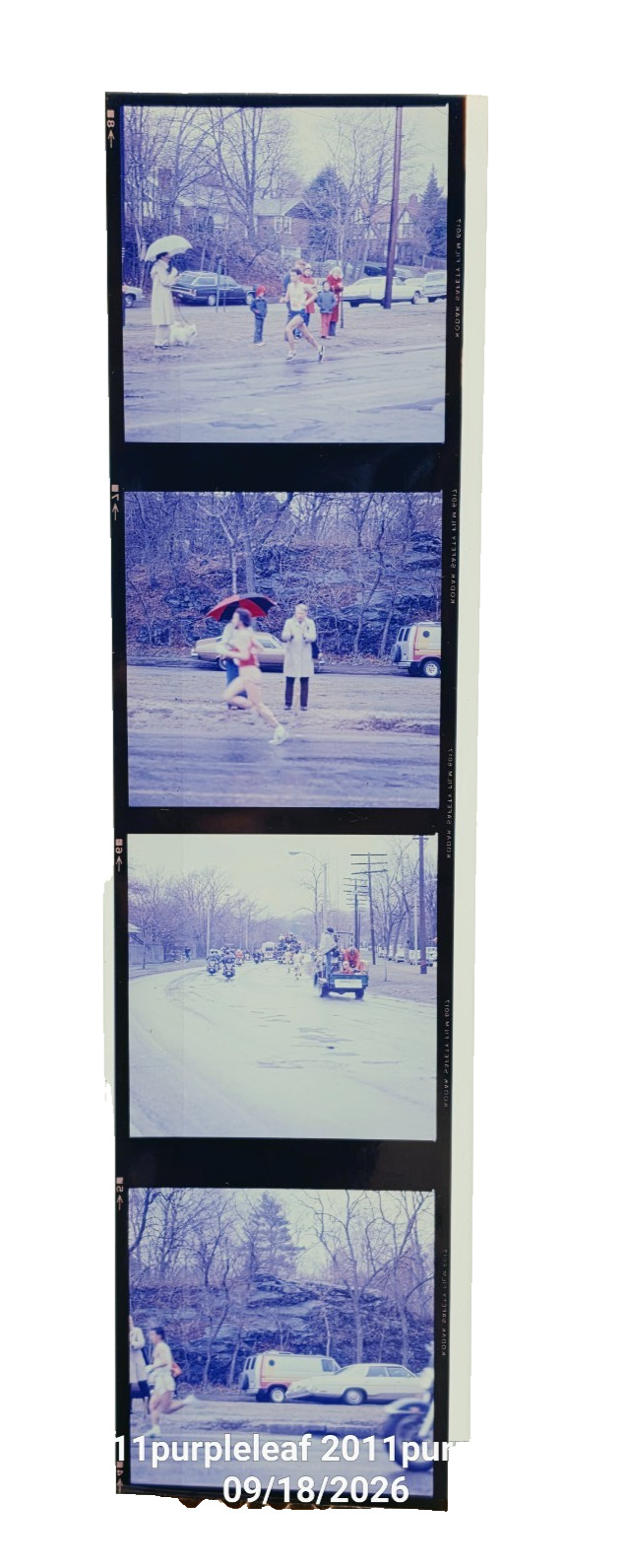 Vintage 1977 Boston Marathon Original 35mm Negatives Strip Running History 70s Vintage 1977 Boston Marathon Original 35mm Negatives Strip Running History 70s