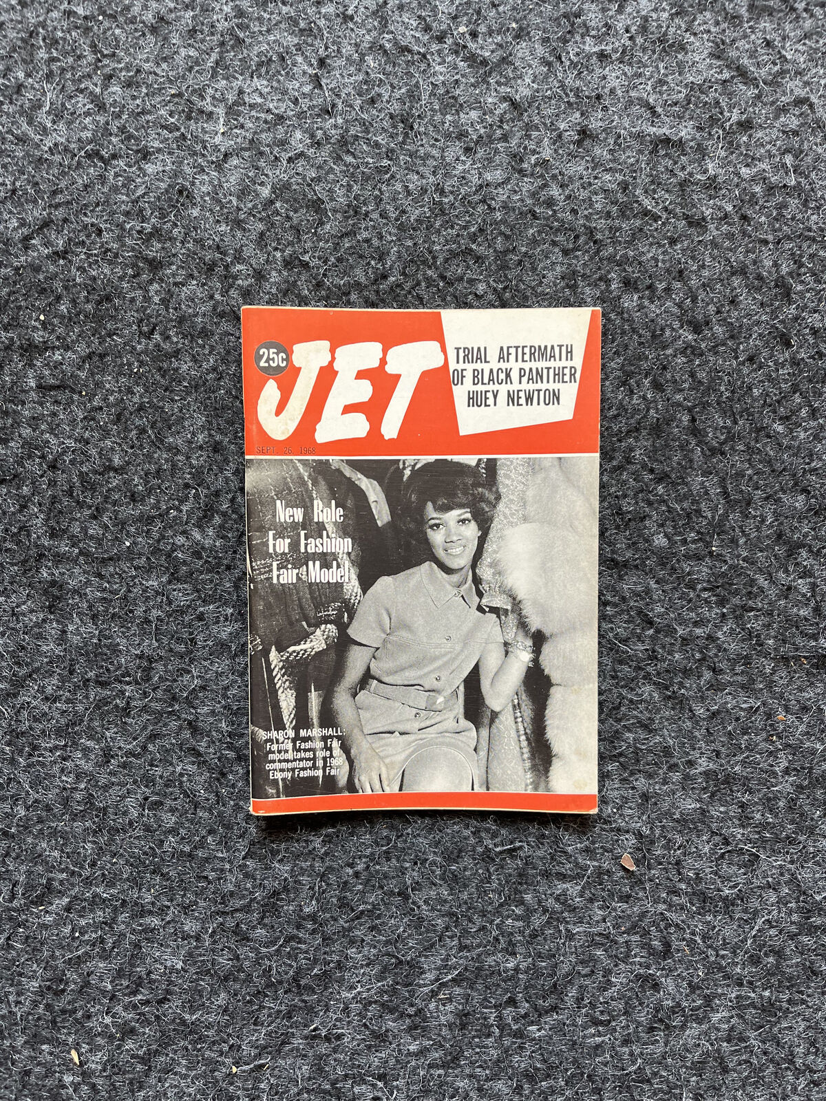 Vintage 1970s JET Magazine - Black Soul Magazine, Black Political Movements Civ
