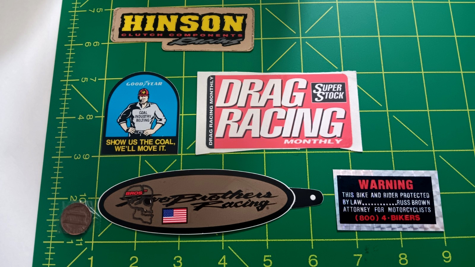 X5 SMALL RACING LOT PARTS Sticker / Decal  ORIGINAL OLD STOCK VINTAGE
