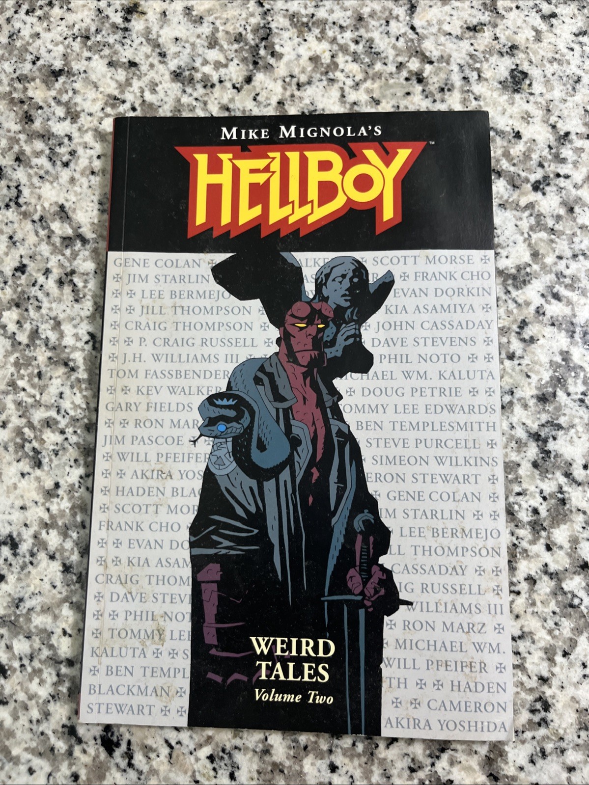 Hellboy Weird Takes Volume Two Mike Mignola Graphic Novel Dark Horse Book