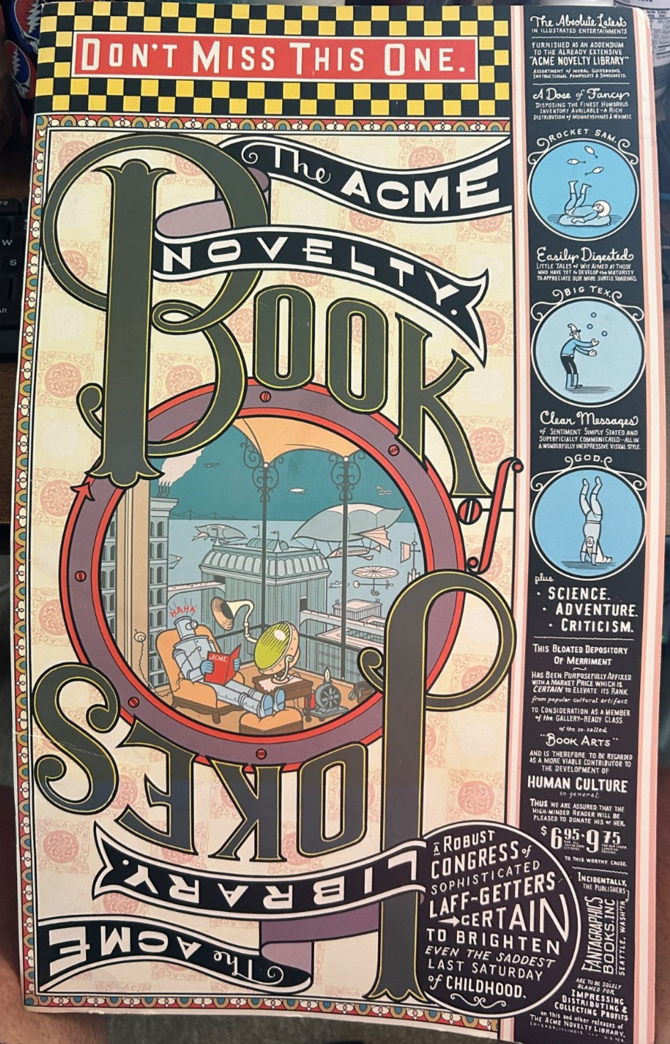 The Acme Novelty Library - Great Book of Jokes Volume 7 Issue 7 Summer 1996