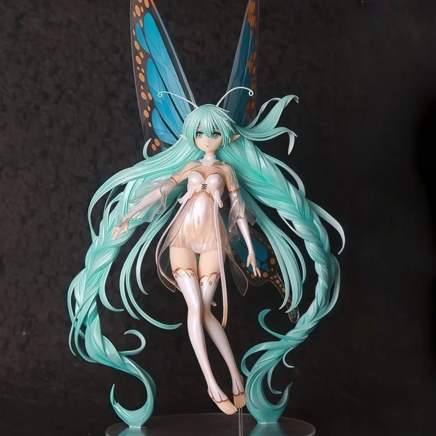 Hatsune Miku Vocaloid Butterfly Figure 33cm 1/7 Scale PVC Statue Hatsune Miku Vocaloid Butterfly Figure 33cm 1/7 Scale PVC Statue