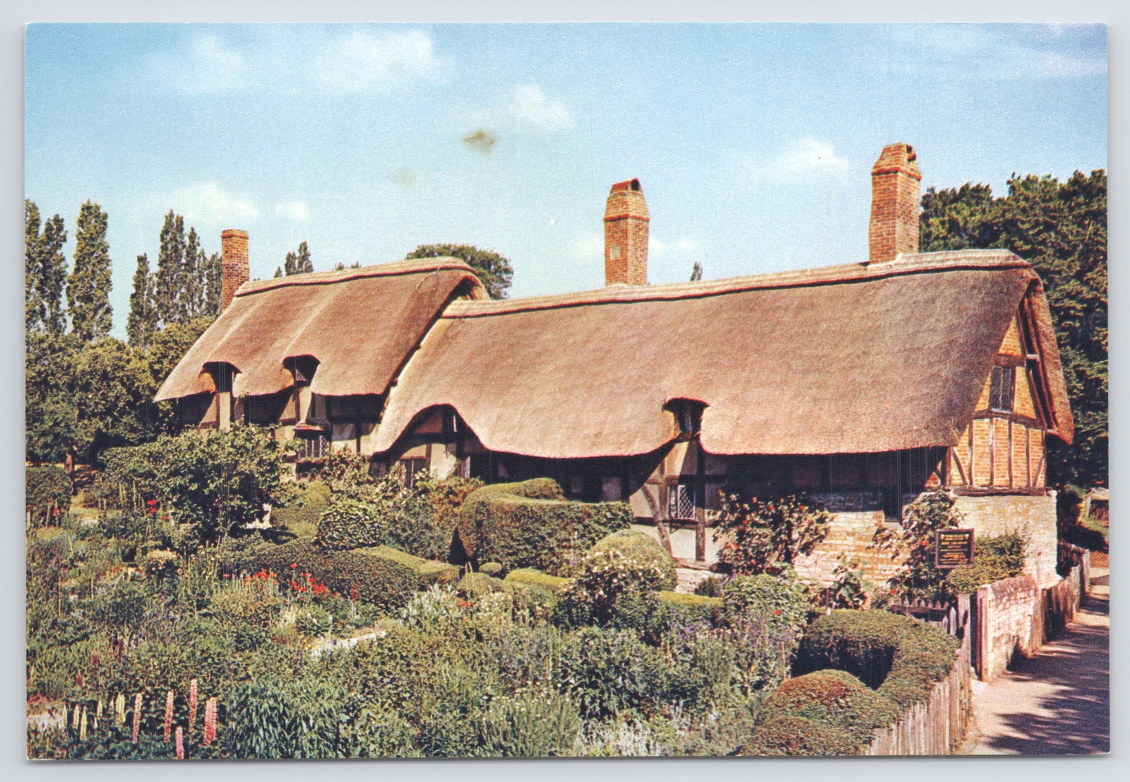 Shottery England~Anne Hathaway\'s Cottage~Wife Of Shakespeare~Continental PC